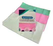 Comprar Pack 3 Paños Microfibra Multiuso Limpieza Casa Colores 30x30
