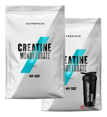 Creatina Monohidratada Myprotein 250grx2 (500gr) Tienda Fis