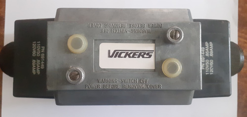 Valvula Hidraulica 4 Vias 3 Posiciones Cc Vickers 110 Vac