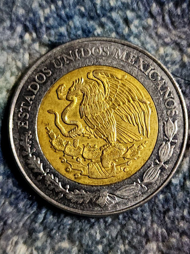 Moneda 5 Pesos Centerario Rev Mex Francisco Villa 2008