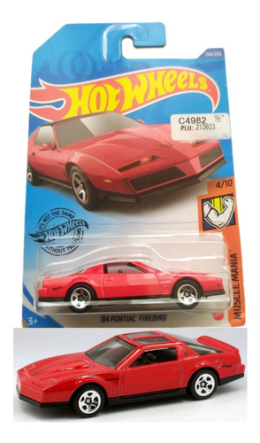 Carro Hot Wheels Pontiac Firebird 1984