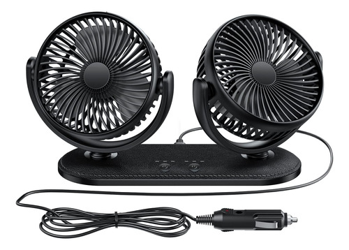 Tripole Ventilador De Coche De 12 V/24 V, Ventilador De Refr