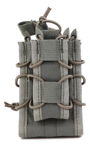 Cartera Para Rifle Táctico Pouch Bag Gear Molle, Tapa Abiert