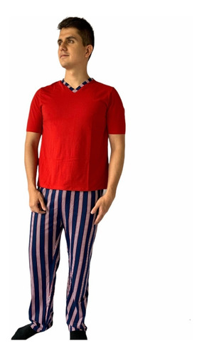 Pijama Pantalón Y Camiseta Hombre 