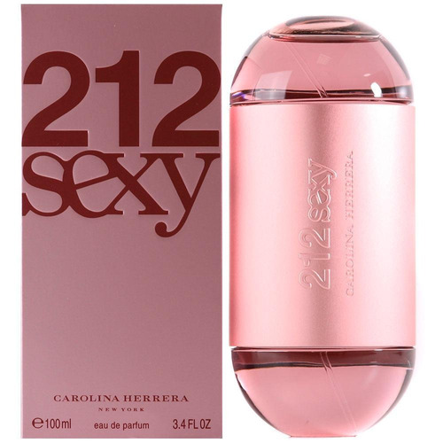 Perfume Carolina Herrera 212 Sexy 100ml Edp Original C/ Nf