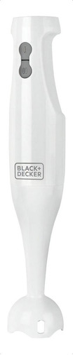 Batidora de inmersión Black+Decker HB2400 blanca 110V 200W