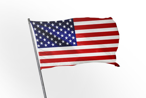 Bandeira Estados Unidos Eua Usa 1,50x0,90mt Cetim Poliéster