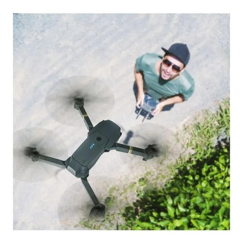 Imagen 3 de 5 de Dron Doble Cámara 4k Hd Plegable 100 Metros