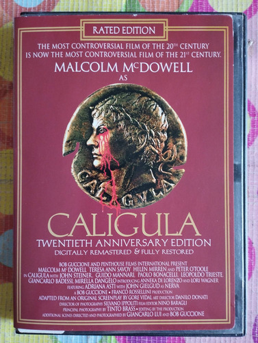 Dvd Calicula Malcom Mcdowell V