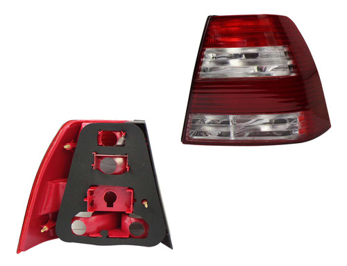 Calavera Jetta A4 2004-2005-2006-2007 Derecha Dobl/bco Opt