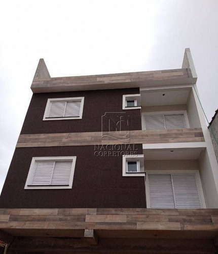 Cobertura Com 3 Dormitórios À Venda, 175 M² Por R$ 595.000,00 - Vila Francisco Matarazzo - Santo André/sp - Co5545