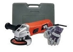 Esmeril 4-1/2  X 5/8  C/estu/acces Black&decker G720k-b