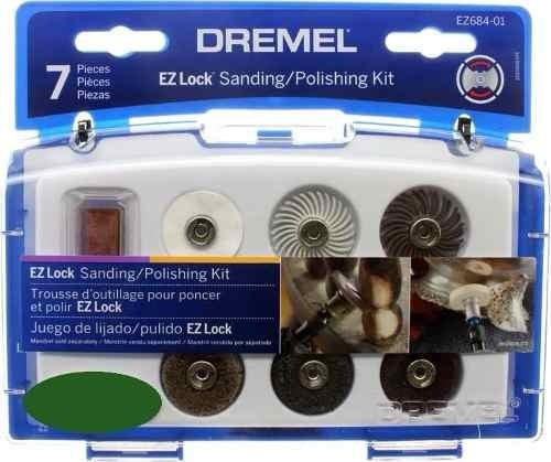 Kit De Pulido Y Limpieza Dremel Ez 684 Ez-lock 7 Piezas