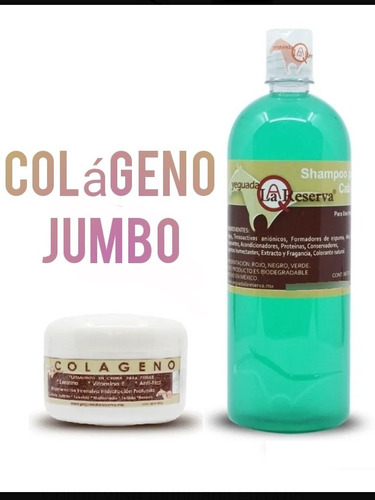 Shampoo Verde Y Colageno Jumbo 