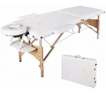 Comprar Camilla De Masajes Plegable-valija Blanca - Profesional