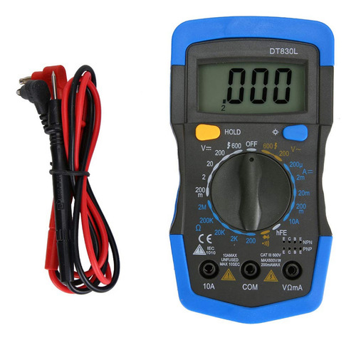 Pa Multímetro Mede Capacitancia Bip Capacimeter Digital