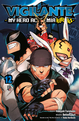 Vigilante My Hero Academia Illegals Vol. 12, de Furuhashi, Hideyuki. Japorama Editora e Comunicação Ltda, capa mole em português, 2021