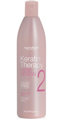 Fluido N° 2 Para Alisados Alfaparf Keratin Therapy 500ml