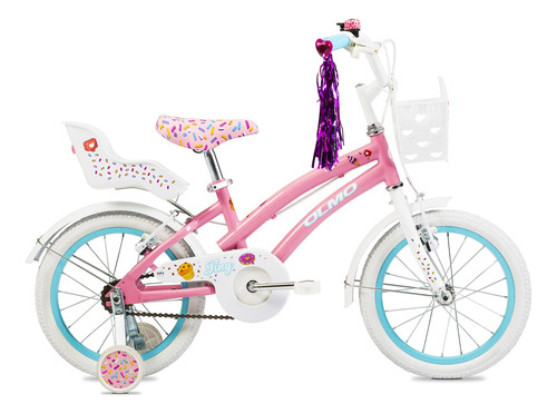 Bicicleta Infantil Nena Olmo Tiny Rodado 16