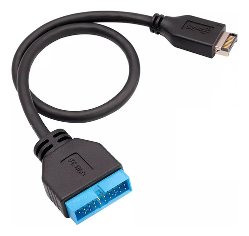 Cable Convertidor Usb 3.1 Tipo-e A Usb 3.0 De 20pin, Frontal