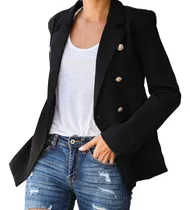 Comprar Casaco Feminino Feminino, Gola Sólida, Manga Comprida, Manga