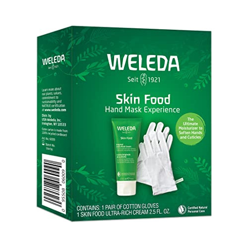 Experiencia Mascarilla De Manos Skin Food De Weleda