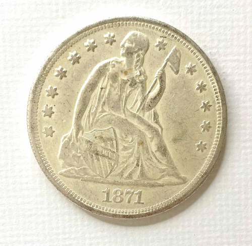 Moneda America 1871 Excelente Estado