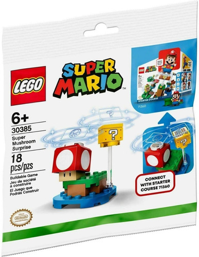 Lego Expansión Del Superchampiñón Super Mario 30385