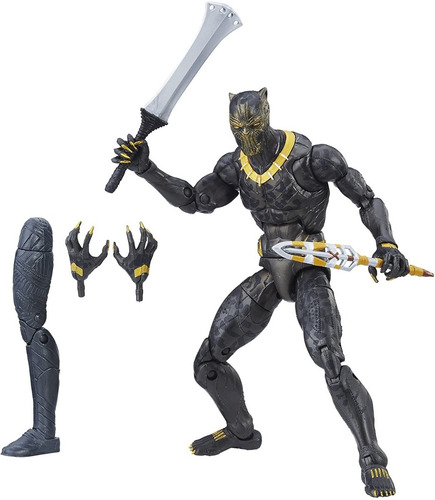 Imagen 1 de 3 de Marvel Legends. Erik Killmonger Okoye Baf
