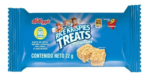 Imagen 2 de 2 de Barras Arroz Inflado Rice Krispies Original Caja 40 880 Gr