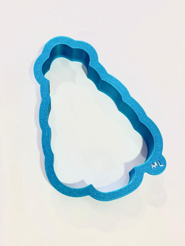 Cortador De Galleta Jengibre Mordido 02 Navidad 10cm