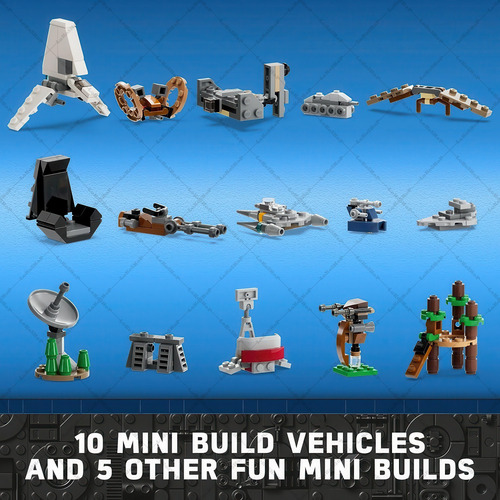 Lego Advent Calendar Star Wars 2023 Calendario Navidad 75366