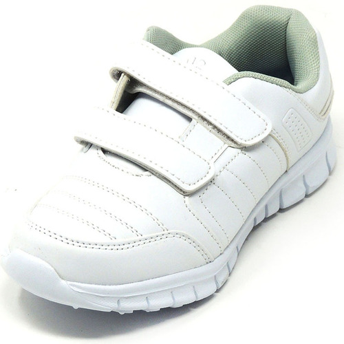 Zapatos Dep. Escolares Yoyo 14151v Blanco 24-31 Envío Gratis