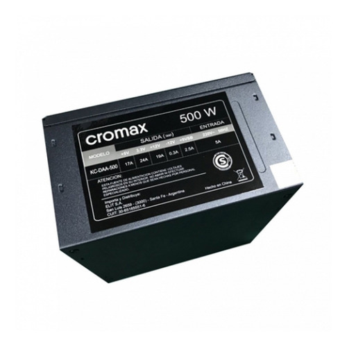 Imagen 1 de 2 de Cromax KC-DAA-500 500 W - 220V