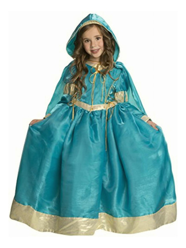 Rubie's Disfraz De Princesa Michelle De Lujo, Verde Azulado,