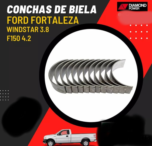 Concha De Biela Fortaleza 4.2 F150 Windstar 3.8 Ford 96/04