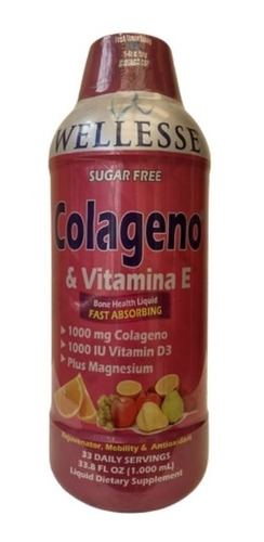 Colageno Y Vitamina E 1000 Ml - mL a $50