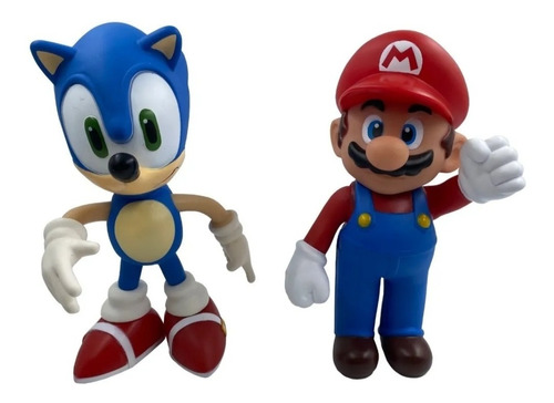 Kit Super Mario Bros E Sonic Vcs Não Pode Perde Essa Coleção