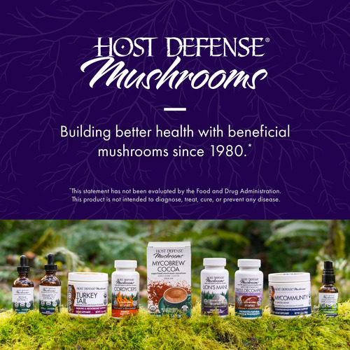 Host Defense Mycobotanicals Brain 60 Cápsulas