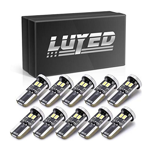 10 X Super Bright Low Power 3020 6 Ex Chipsets W5w 1941...