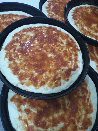 Pre-pizza Para Eventos Con Muzza Prepizzas