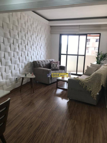 Apartamento Com 3 Dormitórios À Venda, 112 M² Por R$ 550.000,00 - Jardim Do Mar - São Bernardo Do Campo/sp - Ap0675