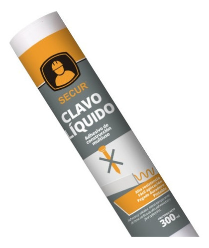 Clavo Liquido - Adhesivo De Montaje 300ml Secur
