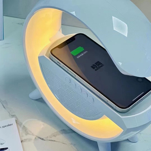 Luz Nocturna De Carga De Teléfono Con Bocina Bluetooth Inal