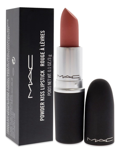 Lápiz Labial Mac Powder Kiss 314 Mull It Over De 3 Ml Para M