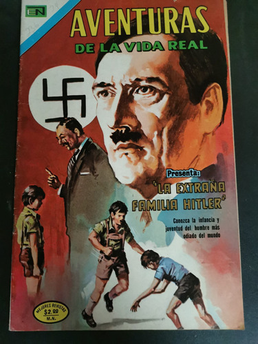 Cómic Aventuras De La Vida Real Hitler Editorial Novaro
