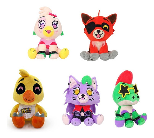 5 Nuevos Juguetes De Peluche De Cocodrilo Estrella De Fnaf