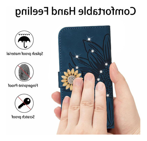 Funda Para Honor X7b Pu Funda Abatible De Cuero Tpu A De