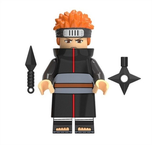 Yahiko Pain Tendo Naruto Shippuden Linha Top Blocos Boneco