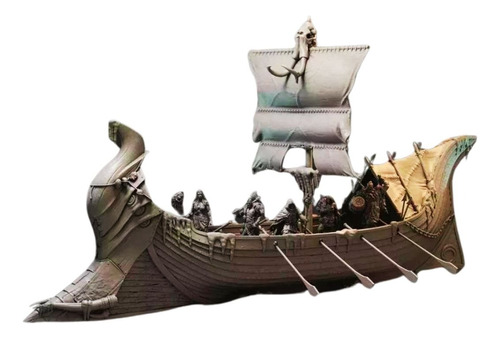 Drakkar Vikingo, Barco Vikingo Escala 1/32, A Todo Color!